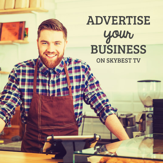 Click here to find out more about advertising your busines on SkyBest TV.