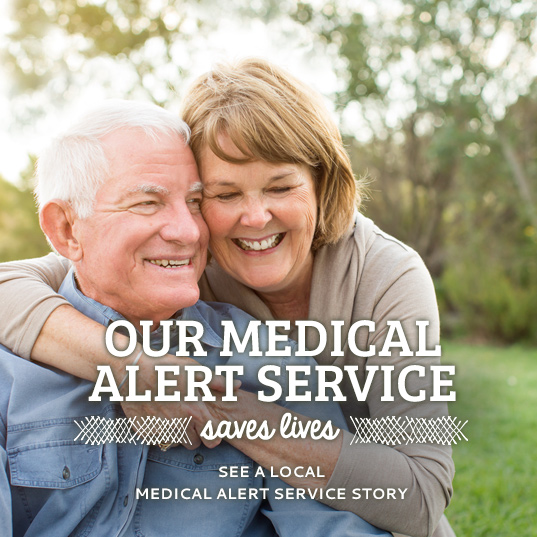 Our Medical Alert Service saves lives. Click here to see a local medical alert service story.
