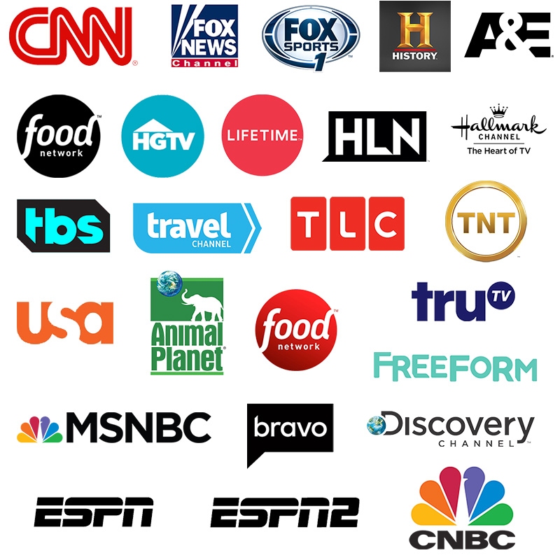 TVs Television Network Logos
